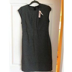 Dark gray work dress